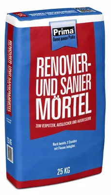 Obrázek produktu pro Prima, renovační a sanační malta, 25 kg