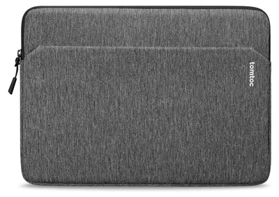 Produktbild von tomtoc Slim Tasche Hülle für 15 Zoll MacBook MacBook Air M5/M4/M3/M2 – Größe 15 Zoll für MacBook Air 15, Grau