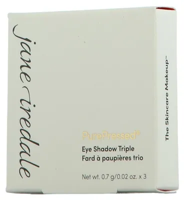 Imagen del producto de Jane Iredale PurePressed Eye Shadow, tono Triple Riverstone (2,1 g)