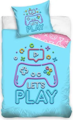 Produktbild von Carbotex LET'S PLAY Wendebettwäsche Set für Kinder, Jugendliche und Erwachsene