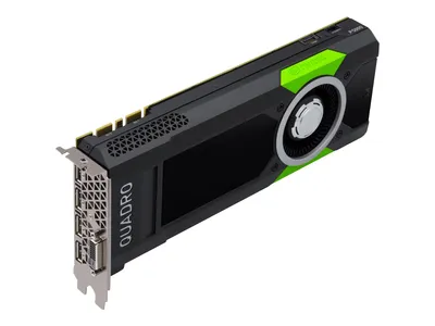 Produktbild von HP NVIDIA Quadro P4000 Grafikkarte, 8 GB, Quadro P4000, 8 GB, GDDR5, 256 Bit, 5120 x 2880 Pixel, PCI Express x16 3.0