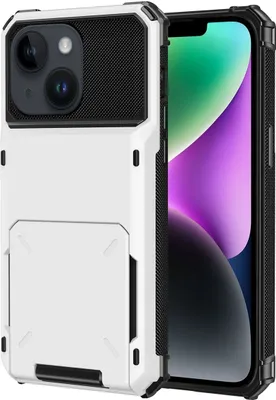 Produktbild von König Design Hülle kompatibel mit Apple iPhone 15 Kunststoff Soft Handyhülle - Handy Case Weiß