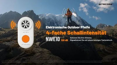 Produktbild von Nitecore elektronisches Notsignalgerät NWE10 farbe
