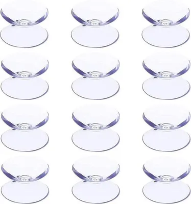 Produktbild von 12 Stück Selbstklebende Zweifach-Verwendung für Glas-Tischplatten und Dekoration