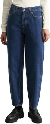 Productafbeelding van Marc O'Polo denim dames jeans, cropped model, blauw (donkerblauw)