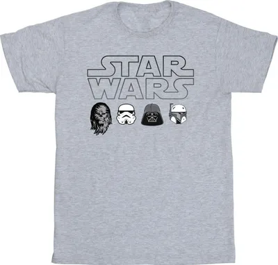 Produktbild von Star Wars - T-Shirt für Herren BI46761 (4XL) (Grau)