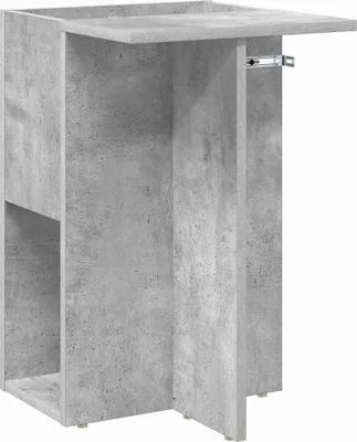 Immagine prodotto di Tavolino Grigio cemento 35 x 40 x 55 cm Legno multistrato