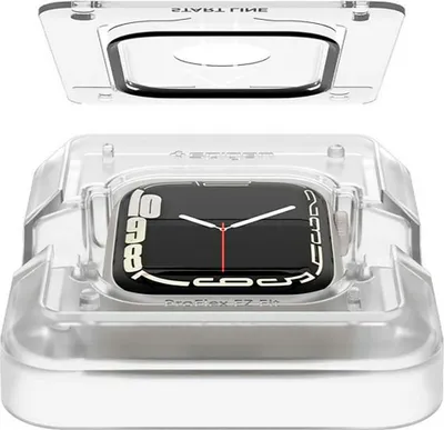 Produktbild von Spigen Proflex Ez Fit Apple Watch 7 45mm Afl04051 Smartwatch-displayschutzfolie    One Size