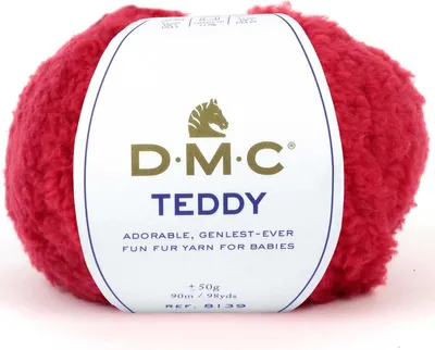 Immagine prodotto di Filato Teddy DMC – 100% poliammide, soffice e di facile manutenzione (Colore 322)