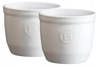 Produktbild von Emile Henry Keramik-Ramekins 2er Set Weiß N°8