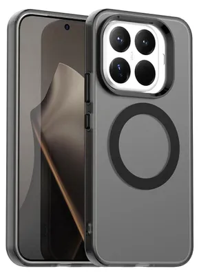 Obrázok produktu pre Pre Xiaomi 15T Pro 5G Candy Design Magsafe Hybrid TPU PC Protective Cover Black