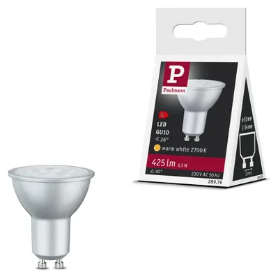 Produktbild von Paulmann 28976, 6,5 W, GU10, 425 lm, 15000 h