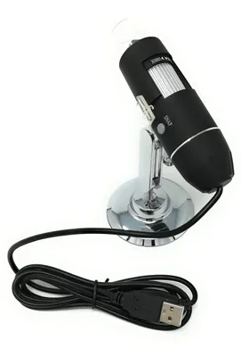 Digitale Mikroskop 1000-fach, USB, 8 LEDs, tragbar
