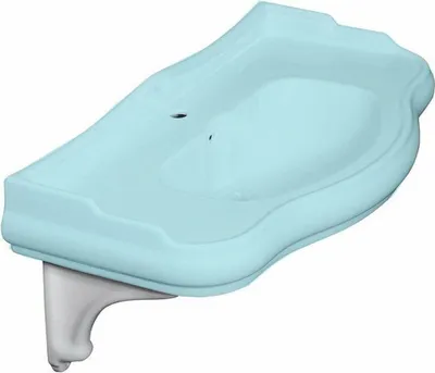 Produktbild von Kerasan RETRO Keramik-Konsole für Waschtisch 105001, 1 Stk., weiß