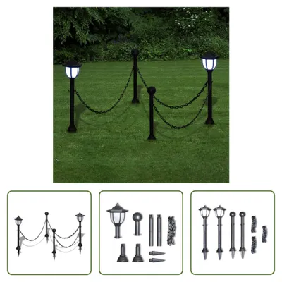 Immagine prodotto di 2x lampada LED luce solare lampada da esterno lampada da giardino lanterna