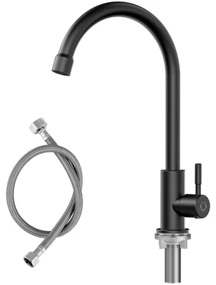 Imagen del producto de Grifo  para agua fría con tuercas de acero inoxidable