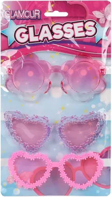 Immagine prodotto di Occhiali da ragazza alla moda e glamour - 3 pezzi