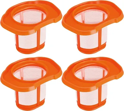 Produktbild von Vakuumfilter für Black+Decker BHHV320B/BHHV320J/BHHV520BF/BHHV520BFP/BHHV520BT/BHHV520JF Handstaubsauger, 4 Stück