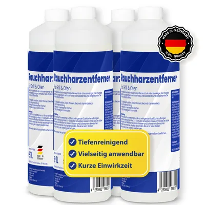 Produktbild von Mr. Perfect 4x1L Rauchharzentferner Konzentrat starker Grillreiniger Gasgrill