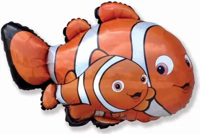 Obrázek produktu pro Fóliový balónek rybka Dory - Hledá se Nemo - 90 cm