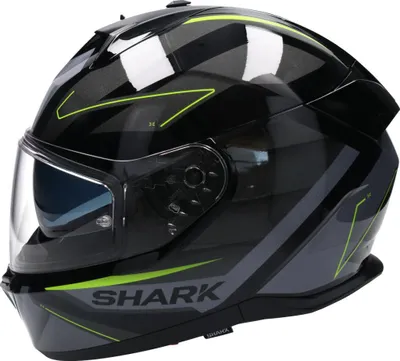 Productafbeelding van SHARK D-SKWAL 3, mat zwart-anthraciet-geel, maat XXL