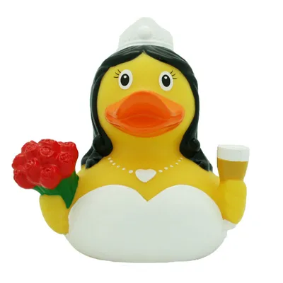 Produktbild von LiLaLu 1968 Badeente "Braut"