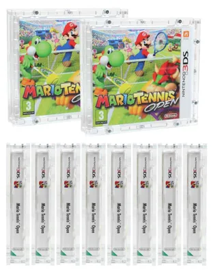 Produktbild von 10x verschraubtes Acrylglas-Case für Nintendo 3DS Spiel| UV-Schutz | Zeigis®