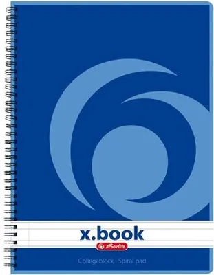 Obrázok produktu pre Blok College so špirálou, A5, linajkový