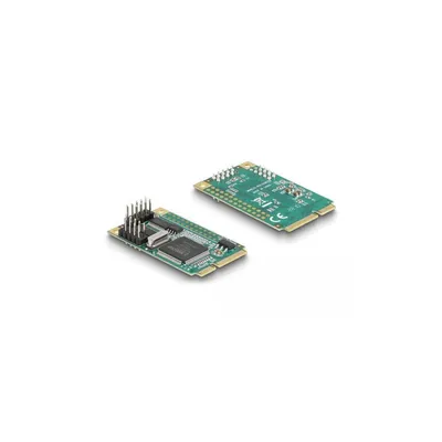Zdjęcie produktu dla Delock - Serieller Adapter - PCIe Mini Card - RS-232 x 2 (95273)