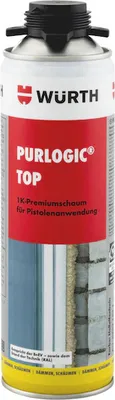 Produktbild von Würth 1K-Pistolenschaum PURLOGIC Top betongrau