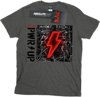 Produktbild von AC/DC - "PWR-UP" T-Shirt für Herren BI7532 (S) (Holzkohle)