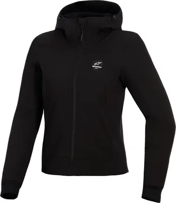 Produktbild von Alpinestars Stella Radium Tech Damen Motorrad Zip Hoodie, schwarz, L