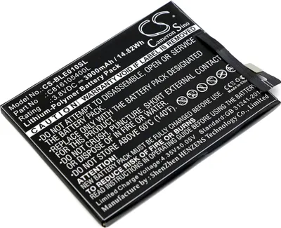 Produktbild von TECHTEK Akku Kompatibel mit [BLU] E010Q, Energy X Ersetzt C816105400L