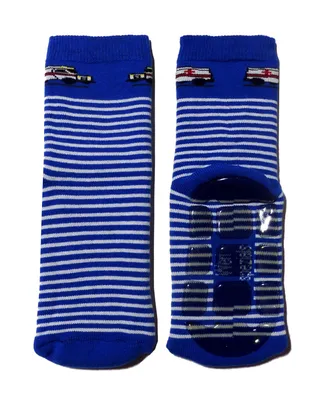 Produktbild von Kinder ABS-Socken aus Baumwolle Helden Rettungsauto Größe 19-22