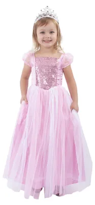 Produktbild von Kinderkostüm-Rosa Prinzessin(n)