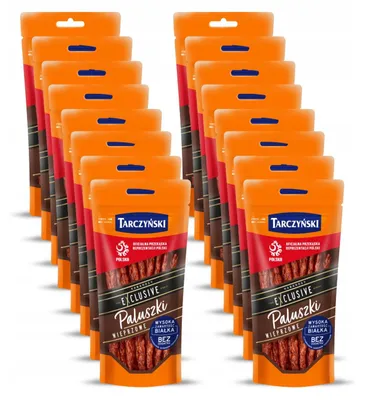 Produktbild von Tarczynski Kabanossi Sticks 16x 95g - Cabanossi Wurst Schweinefleisch Snack