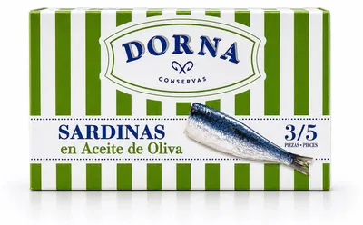 SARDYNKI PORTUGALSKIE W OLIWIE Z OLIWEK 120G DORNA