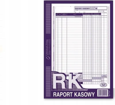 Immagine prodotto di Raport kasowy A4 80 kartek Michalczyk i Prokop