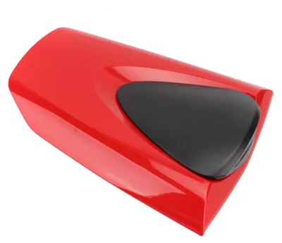 Image de Housse de siège arrière pour carénage passager de moto, pièce de rechange pour CBR600RR 2007-2019, rouge