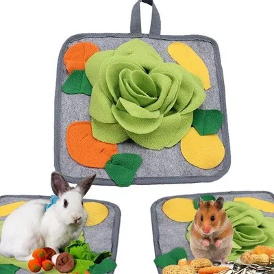Image de Jouet interactif en polaire à renifler pour chiens, hamsters et cochons d'Inde