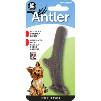 Obrázok produktu pre Pet Qwerks Nylonový pečeňový paroh S 10 cm
