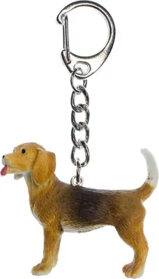 Produktbild von Beagle Schlüsselanhänger Miniblings Anhänger Schlüsselring Haushund Hund