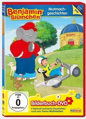 Produktbild von Benjamin Blümchen - Bilderbuch-DVD / Mutmachgeschi