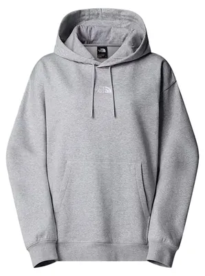 Productafbeelding van The North Face - "Essential" hoodie voor heren/dames, uni, oversized, model GT28749 (maat 34 EU), lichtgrijs gemêleerd