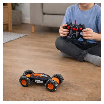 Image de Voiture RC télécommandée, figures de drift, Twist, orange, échelle 1:16