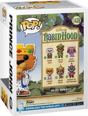 Immagine prodotto di Robin Hood - Principe Giovanni 1439 - Funko Pop! Figura in vinile