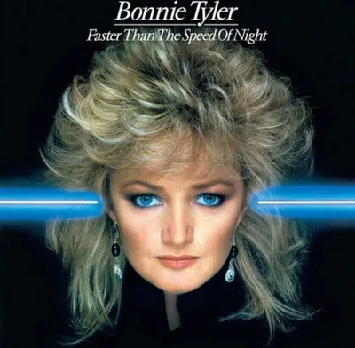 Productafbeelding van Bonnie Tyler - Faster Than the Speed of Night (rode variant) (heruitgave) (LP)