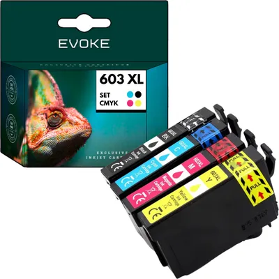 Produktbild von Patronen für Epson 603 XL 603XL ️️ XP 3100 3150 3155 2100 2150 2155 ️