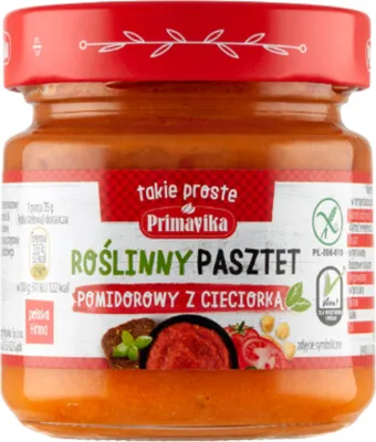 Produktbild von PRIMAVIKA Tomatenpastete mit Kichererbsen 160g
