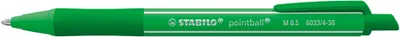 Produktbild von STABILO KS pointball colorful grün 10 Stück Verkaufseinheit 666443 4006381624602